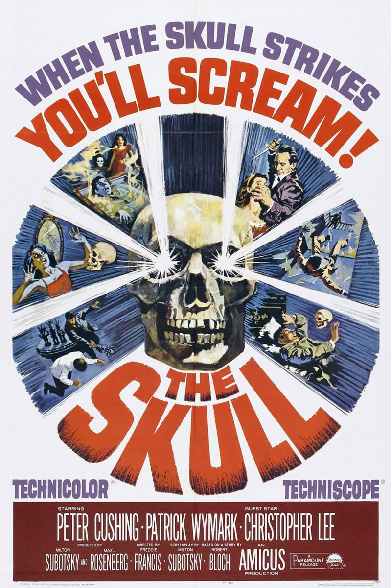 Plakatmotiv (US): The Skull (1965)