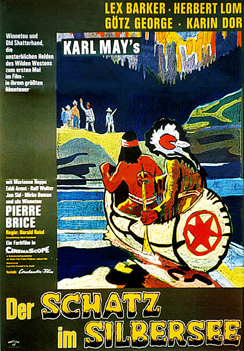 Plakatmotiv: Der Schatz im Silbersee (1962)