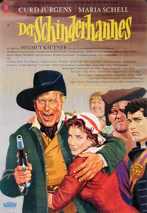 Plakatmotiv: Der Schinderhannes (1958)