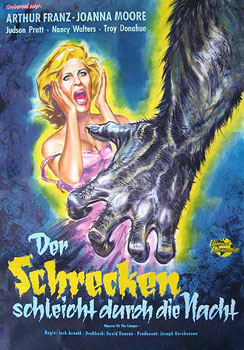 Plakatmotiv: Der Schrecken schleicht durch die Nacht (1958)