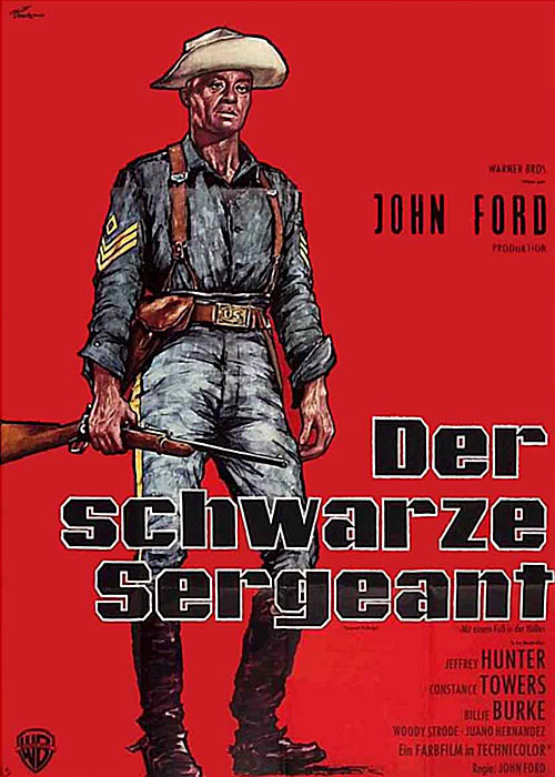 Plakatmotiv: Der schwarze Sergeant (1960)