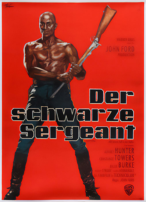 Plakatmotiv: Der schwarze Sergeant (1960)