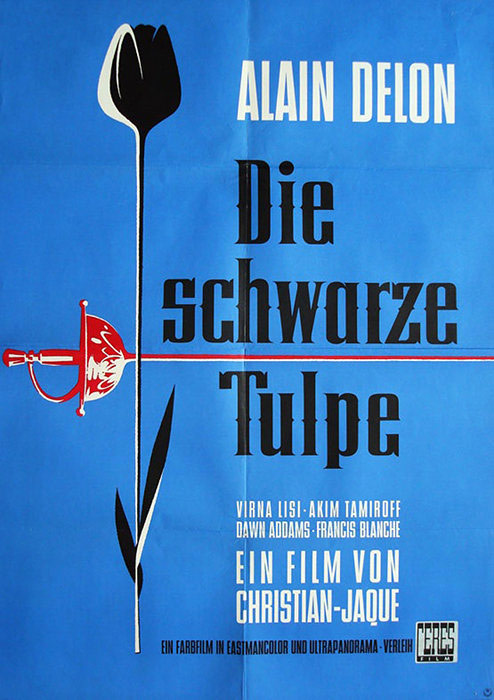 Plakatmotiv: Die schwarze Tulpe (1964)
