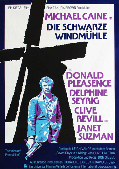 Plakatmotiv: Die schwarze Windmühle (1974)
