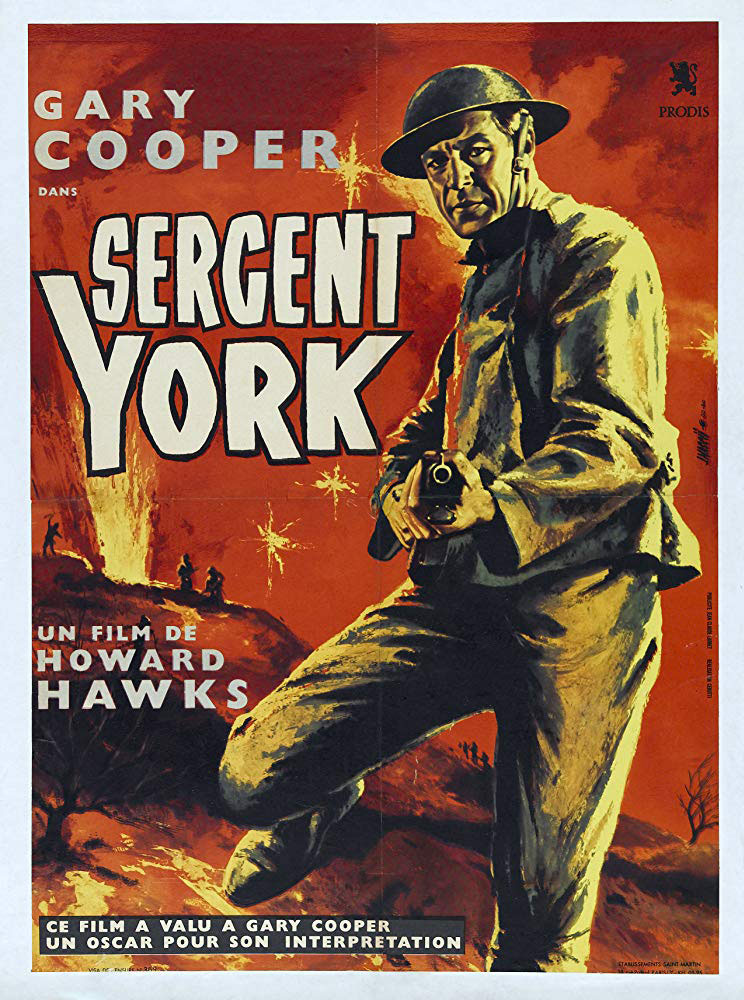 Plakatmotiv (Fr.): Sergeant York (1941)