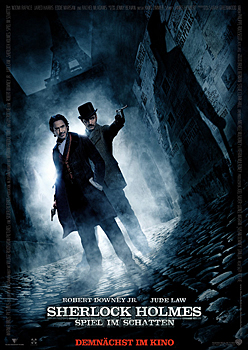 Kinoplakat: Sherlock Holmes - Spiel im Schatten