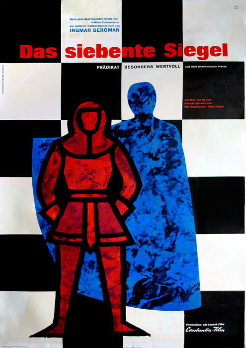 Plakatmotiv: Das siebente Siegel (1957)