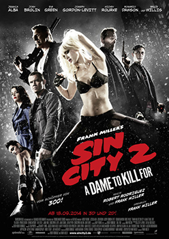 Kinoplakat: Sin City – A Dame to kill for