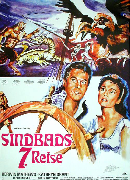 Plakatmotiv: Sindbads siebente Reise (1958)