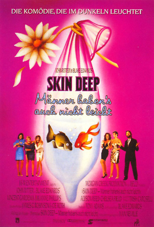 Plakatmotiv: Skin Deep – Männer haben's auch nicht leicht (1989)