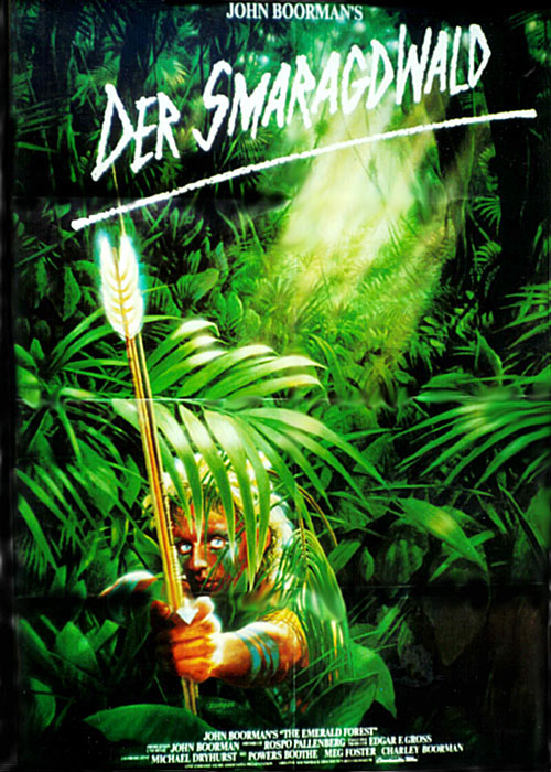 Plakatmotiv: Der Smaragdwald (1985)