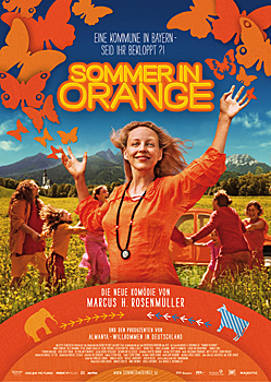 Kinoplakat: Sommer in Orange