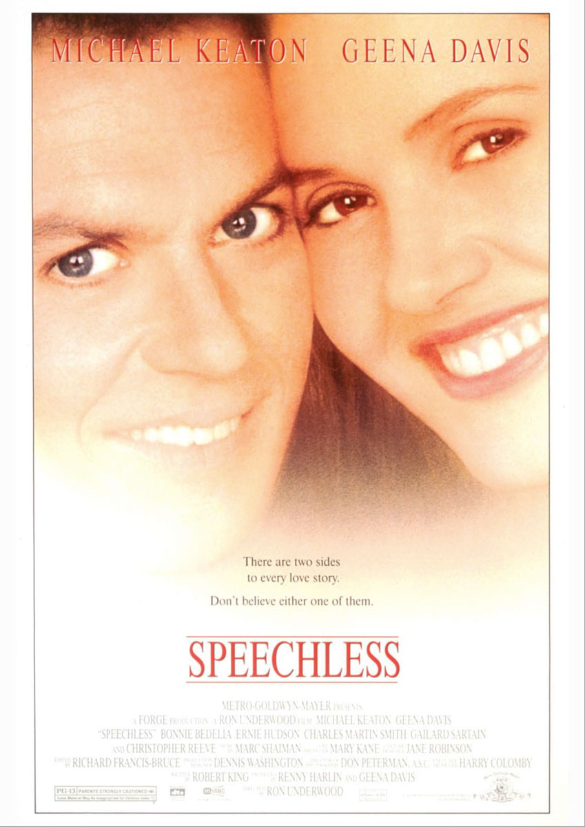 Plakatmotiv (US): Speechless (1994)