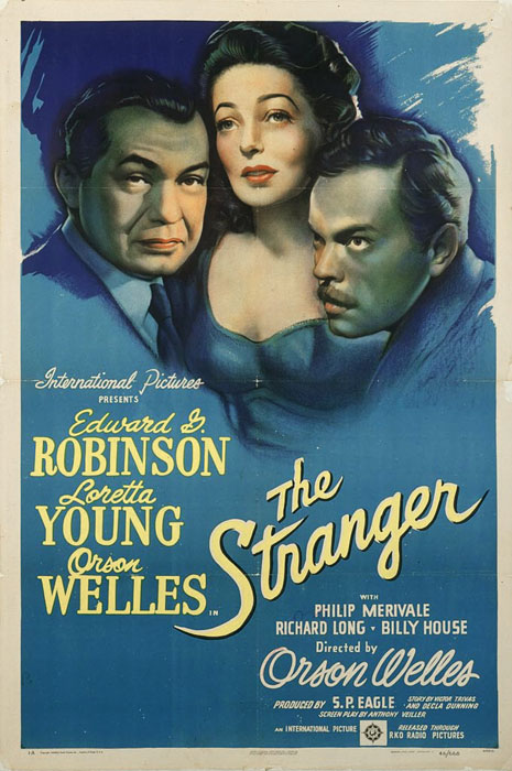 Plakatmotiv (US): The Stranger – Die Spur des Fremden (1946)