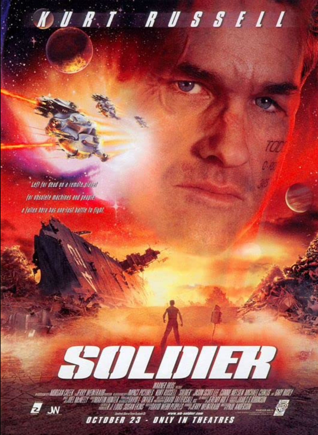 Plakatmotiv (US): Soldier (1998)