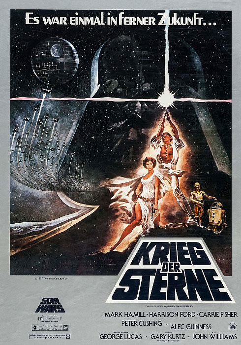 Plakatmotiv: Krieg der Sterne (1977)