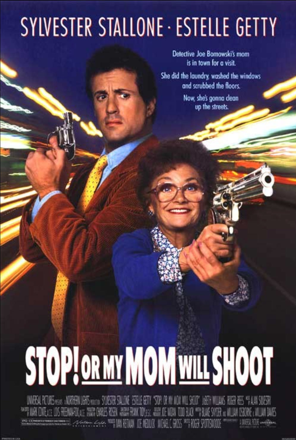 Plakatmotiv (US): Stop! Or my Mom will shoot!