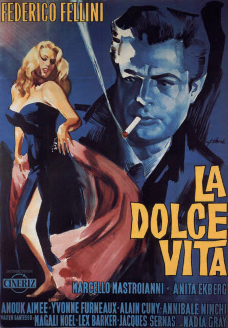 Plakatmotiv (I.): La dolce vita – Das süße Leben (1960)