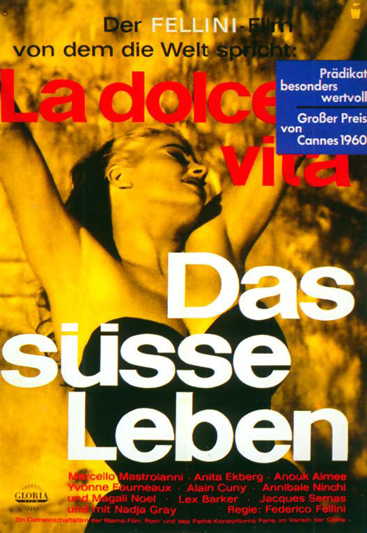 Plakatmotiv: Das süße Leben (1960)