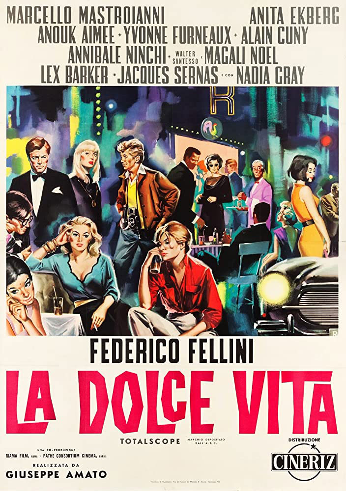 Plakatmotiv (I.): La Dolce Vita – Das süße Leben (1960)