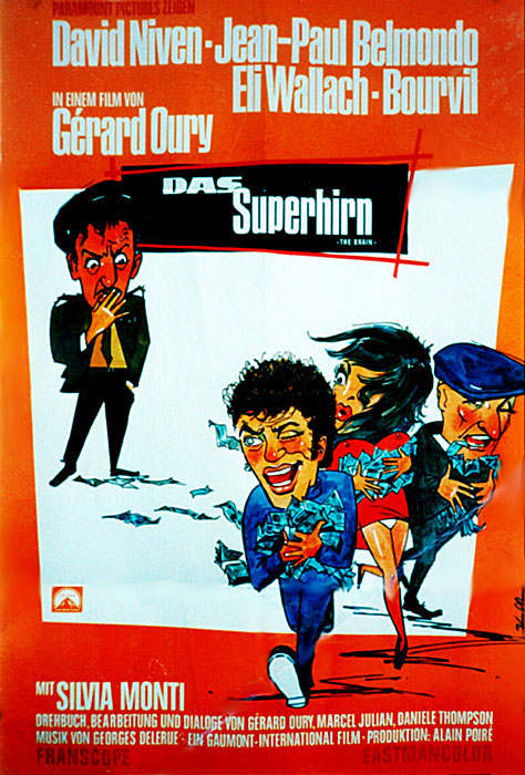 Plakatmotiv: Das Superhirn (1969)