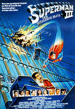 Plakatmotiv: Superman III – Der stählerne Blitz (1983)