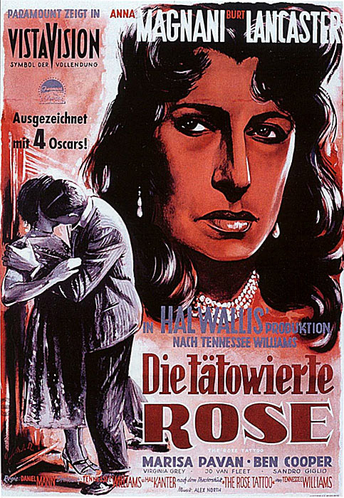 Plakatmotiv: Die tätowierte Rose (1955)