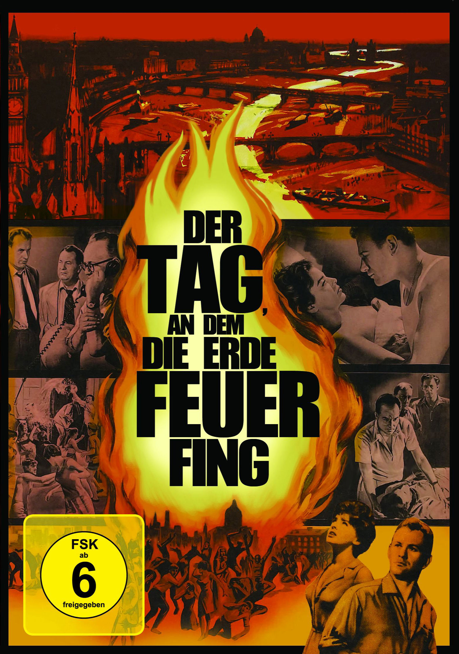 Plakatmotiv: Der Tag, an dem die Erde Feuer fing (1961)