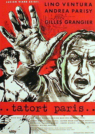 Plakatmotiv: Tatort Paris (1959)