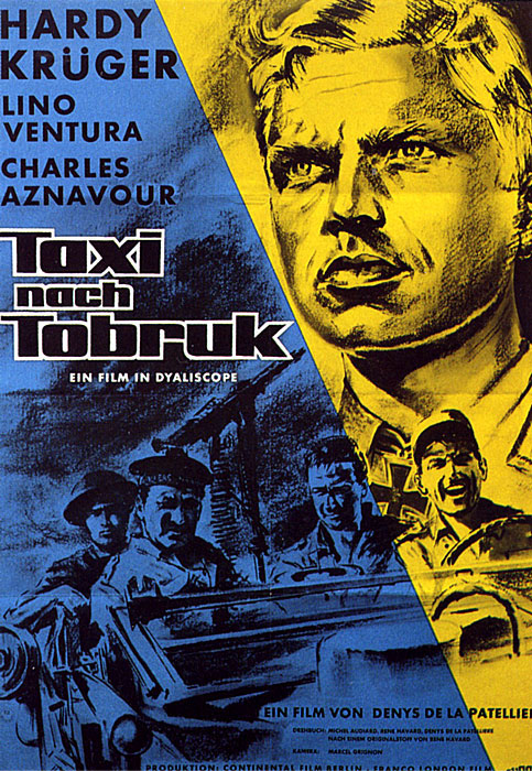 Plakatmotiv: Taxi nach Tobruk (1961)