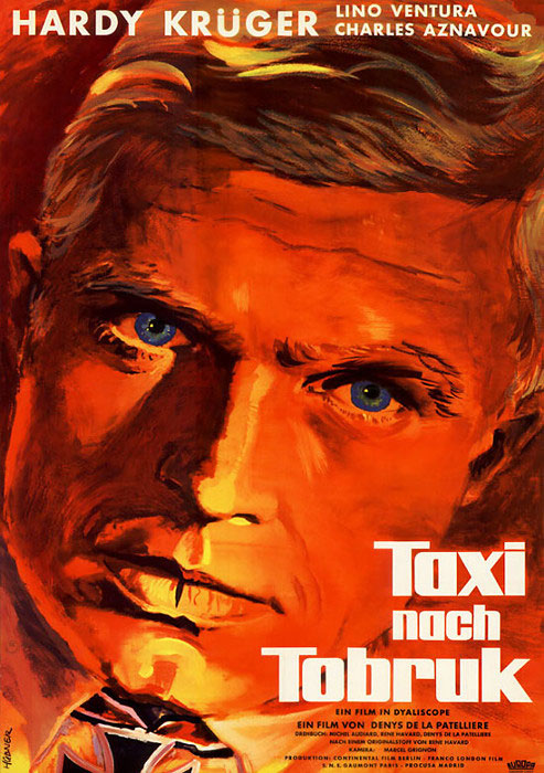 Plakatmotiv: Taxi nach Tobruk (1961)