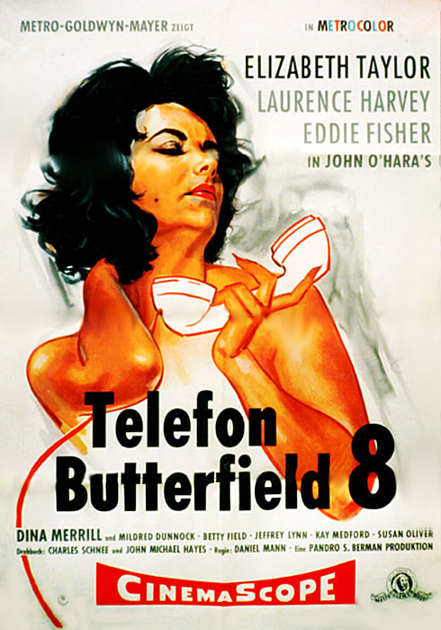 Plakatmotiv: Telefon Butterfield 8 (1960)