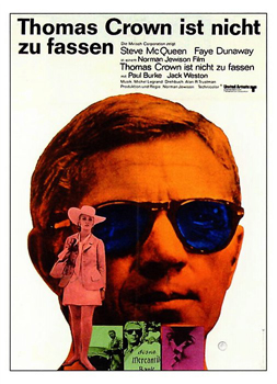 Plakatmotiv: Thomas Crown ist nicht zu fassen (1968)