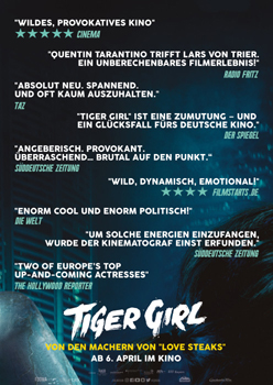 Kinoplakat: Tiger Girl