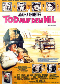 Plakatmotiv: Tod auf dem Nil (1978)