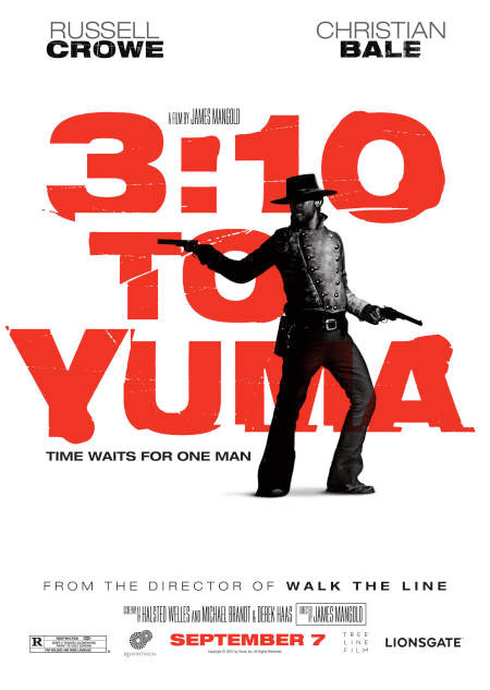 Plakatmotiv (US): 3:10 to Yuma – Todeszug nach Yuma (2007)