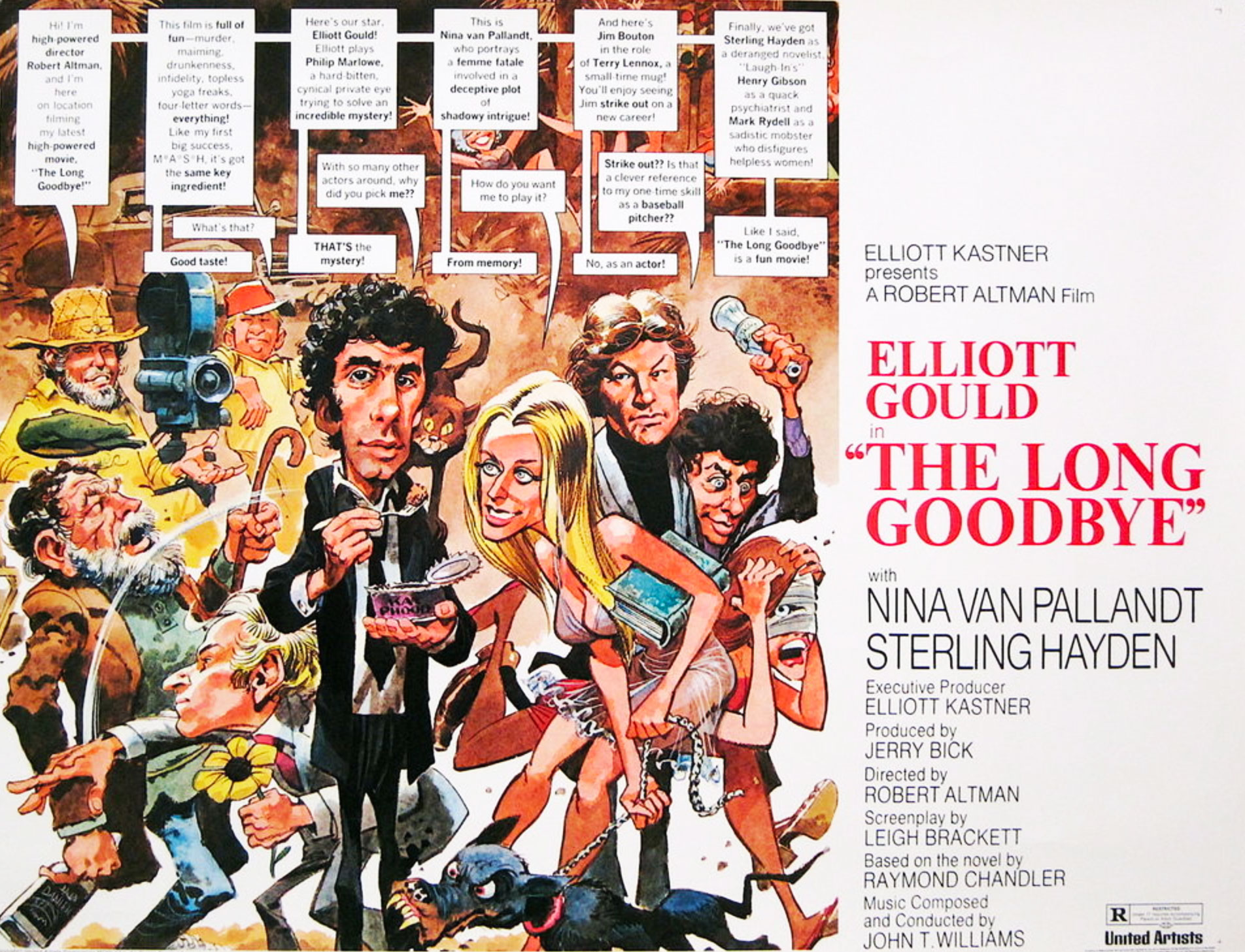 Plakatmotiv (US): The Long Goodbye – Der Tod kennt keine Wiederkehr (1973)