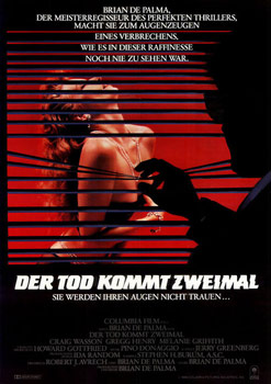 Plakatmotiv: Der Tod kommt zweimal (1984)