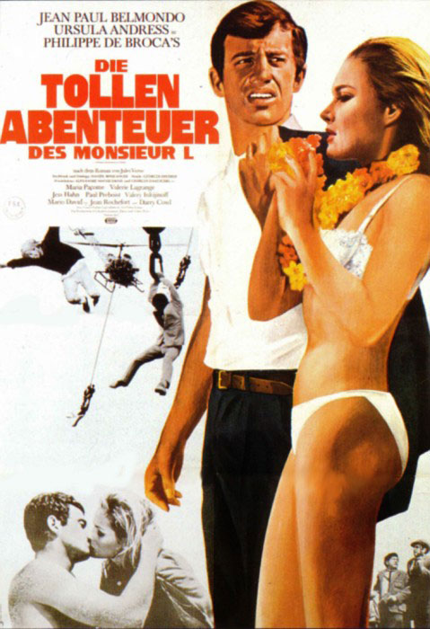 Plakatmotiv: Die tollen Abenteuer des Monsieur L. (1965)
