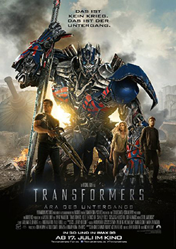 Kinoplakat: Transformers – Ära des Untergangs