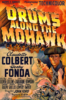 Plakatmotiv (US): Drums along the Mohawk – Trommeln am Mohawk (1939)