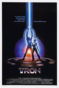 Kinoplakat: Tron (Wiederaufführung)