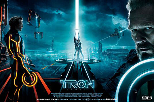 Kinoplakat: Tron - Legacy
