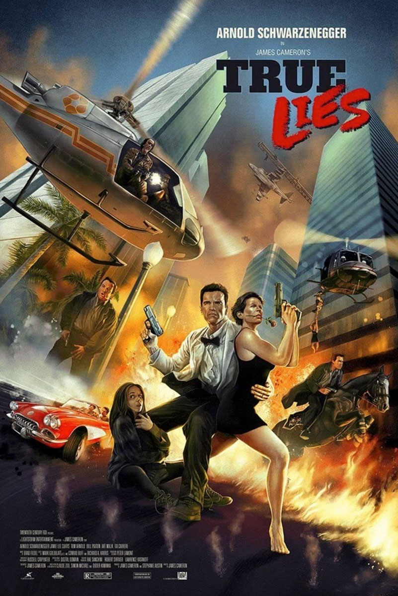 Plakatmotiv (US): True Lies (1994)