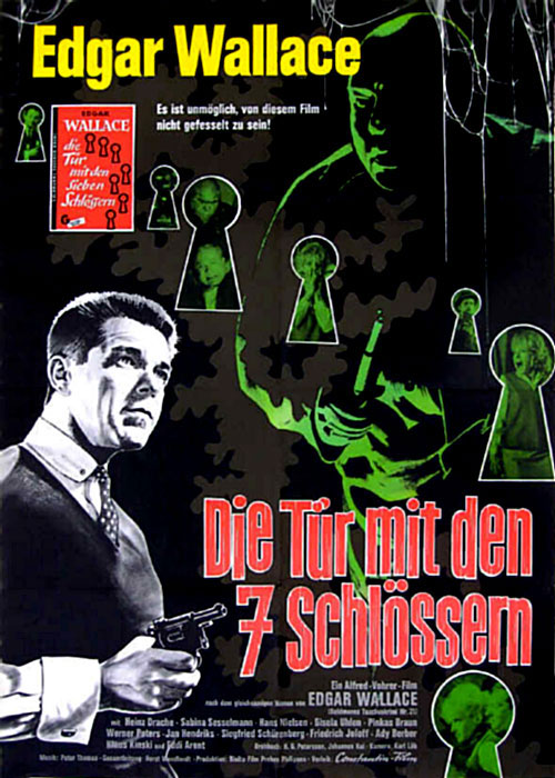 Plakatmotiv: Die Tür mit den 7 Schlössern (1962)
