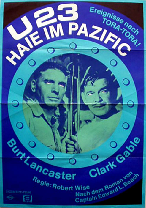 Plakatmotiv: U 23 – Tödliche Tiefen (1958)