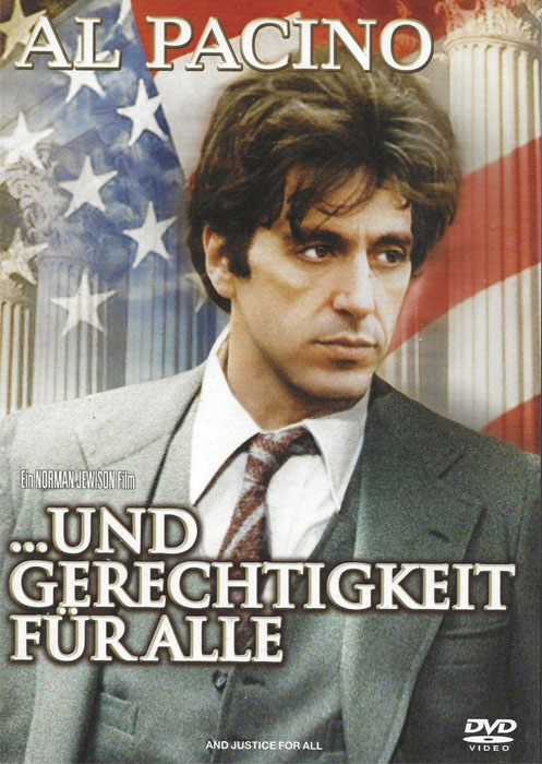 DVD-Cover: … und Gerechtigkeit für alle (1979)