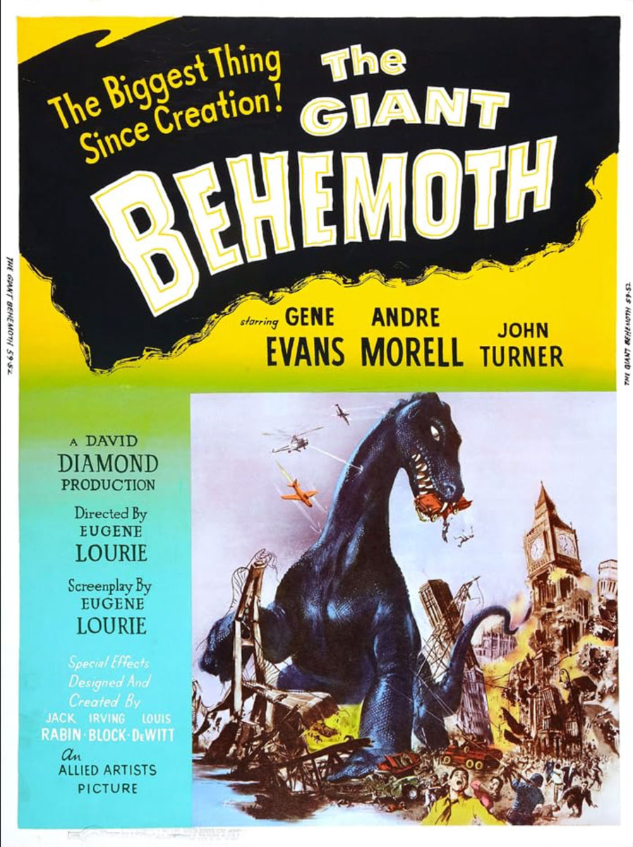 Plakatmotiv (UK): The Giant Behemoth (1959)