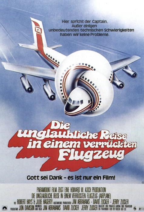 Plakatmotiv: Die unglaubliche Reise in einem verrückten Flugzeug (1980)