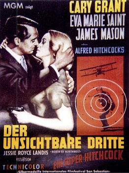 Plakatmotiv: Der unsichtbare Dritte (1959)